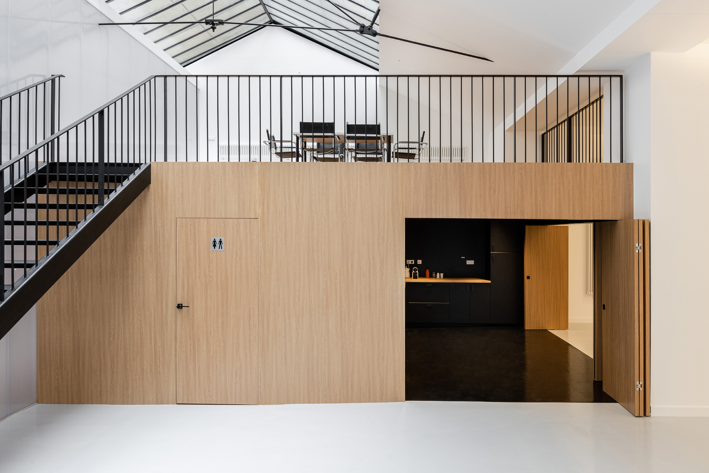 aménagement d'un showroom